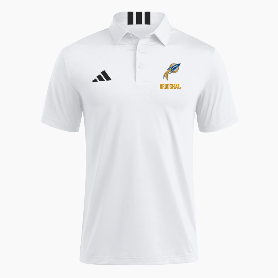 Broughal Rockets <span class="pdp-name-mascot">Broughal Rockets</span> adidas Men's Short Sleeve Golf Polo