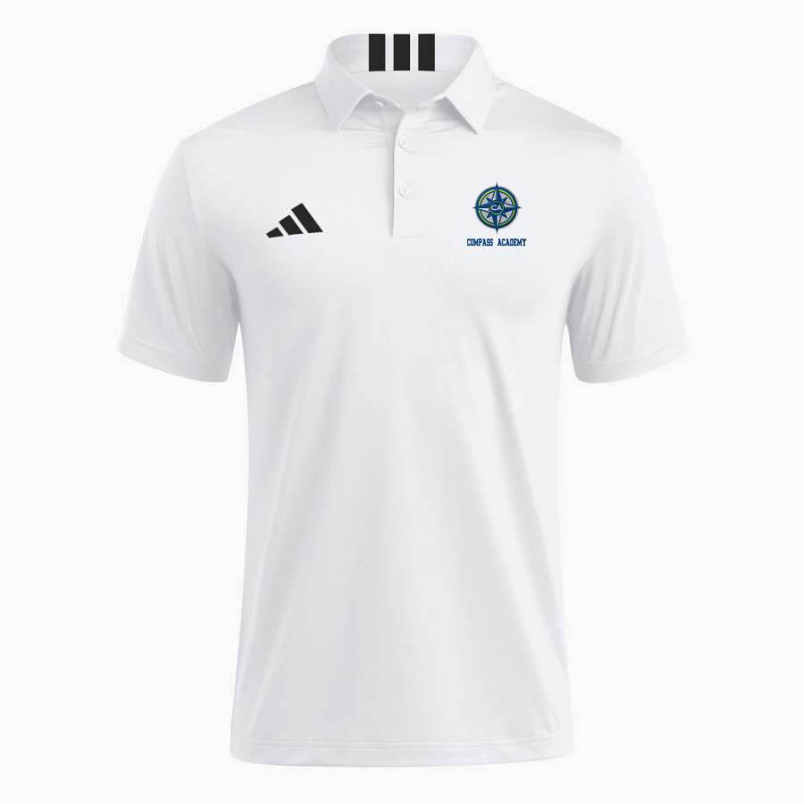 Compass Academy Cougars <span class="pdp-name-mascot">Compass Academy Cougars</span> adidas Men's Short Sleeve Golf Polo