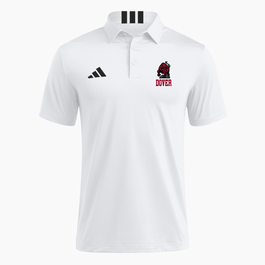 DOVER HIGH SCHOOL LONGHORNS adidas Men's Short Sleeve Golf Polo