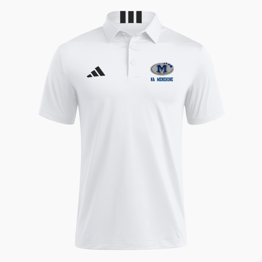 Moanalua Na Menehune adidas Men's Short Sleeve Golf Polo