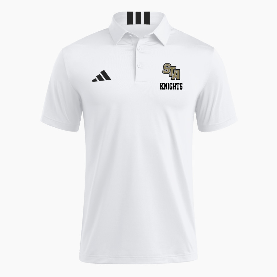 St. Thomas Aquinas The Official Store of the Knights <span class="pdp-name-mascot">SAINT THOMAS AQUINAS HIGH KNIGHTS</span> adidas Men's Short Sleeve Golf Polo