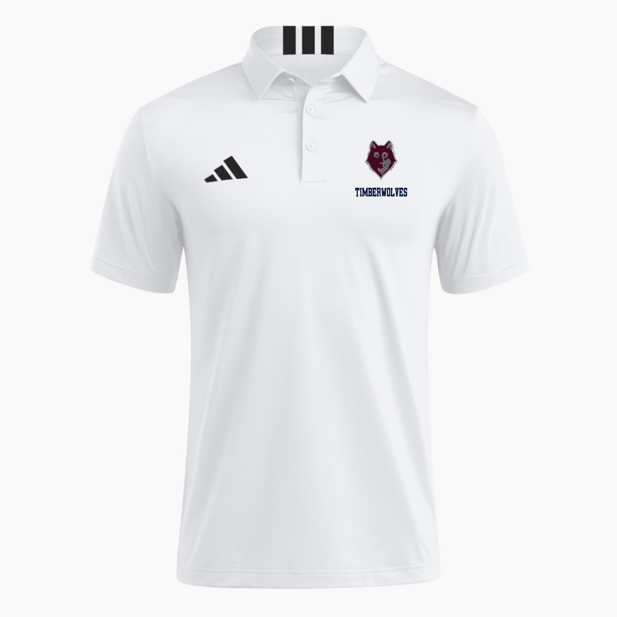 Centennial Middle School Timberwolves <span class="pdp-name-mascot">Centennial Middle School Wolves</span> adidas Men's Short Sleeve Golf Polo