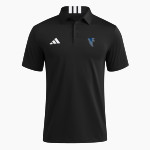ATWATER HIGH SCHOOL FALCONS adidas Men's Short Sleeve Golf Polo Front Thumbnail