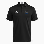 Drummond Bulldogs adidas Men's Short Sleeve Golf Polo Front Thumbnail