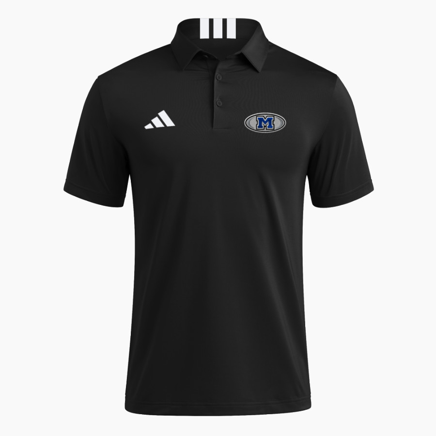 Moanalua Na Menehune adidas Men's Short Sleeve Golf Polo