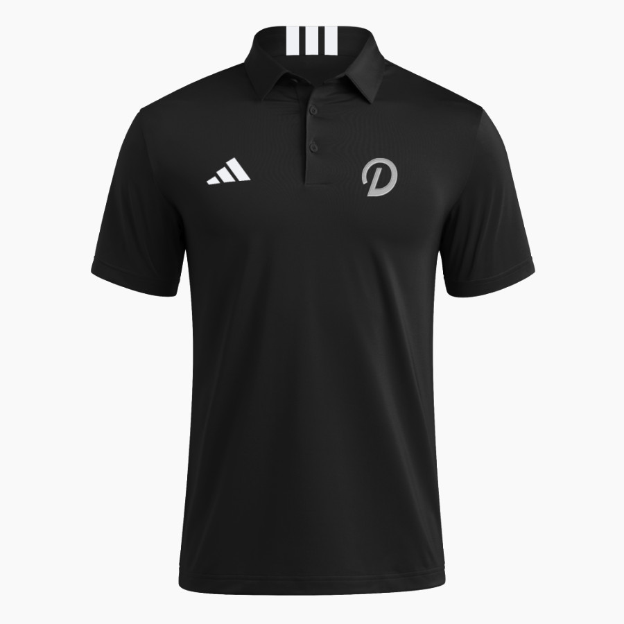 Delta College Pioneers <span class="pdp-name-mascot">Delta College Athletics Pioneers</span> adidas Men's Short Sleeve Golf Polo