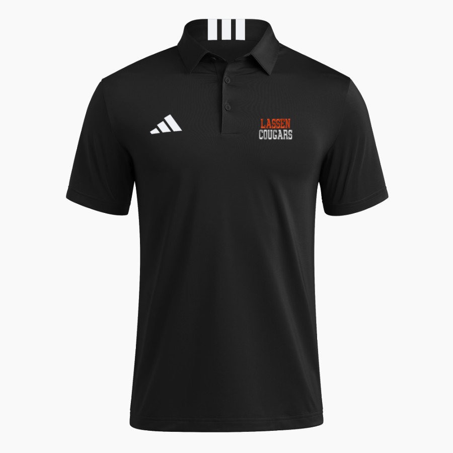 Lassen Community College Cougars <span class="pdp-name-mascot">Lassen Community College Cougars</span> adidas Men's Short Sleeve Golf Polo
