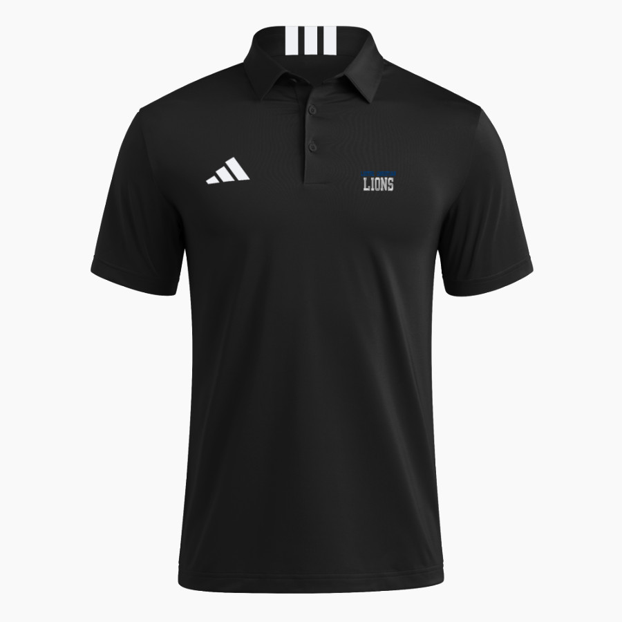 LUSTRE CHRISTIAN HIGH SCHOOL LIONS <span class="pdp-name-mascot">LUSTRE CHRISTIAN LIONS</span> adidas Men's Short Sleeve Golf Polo