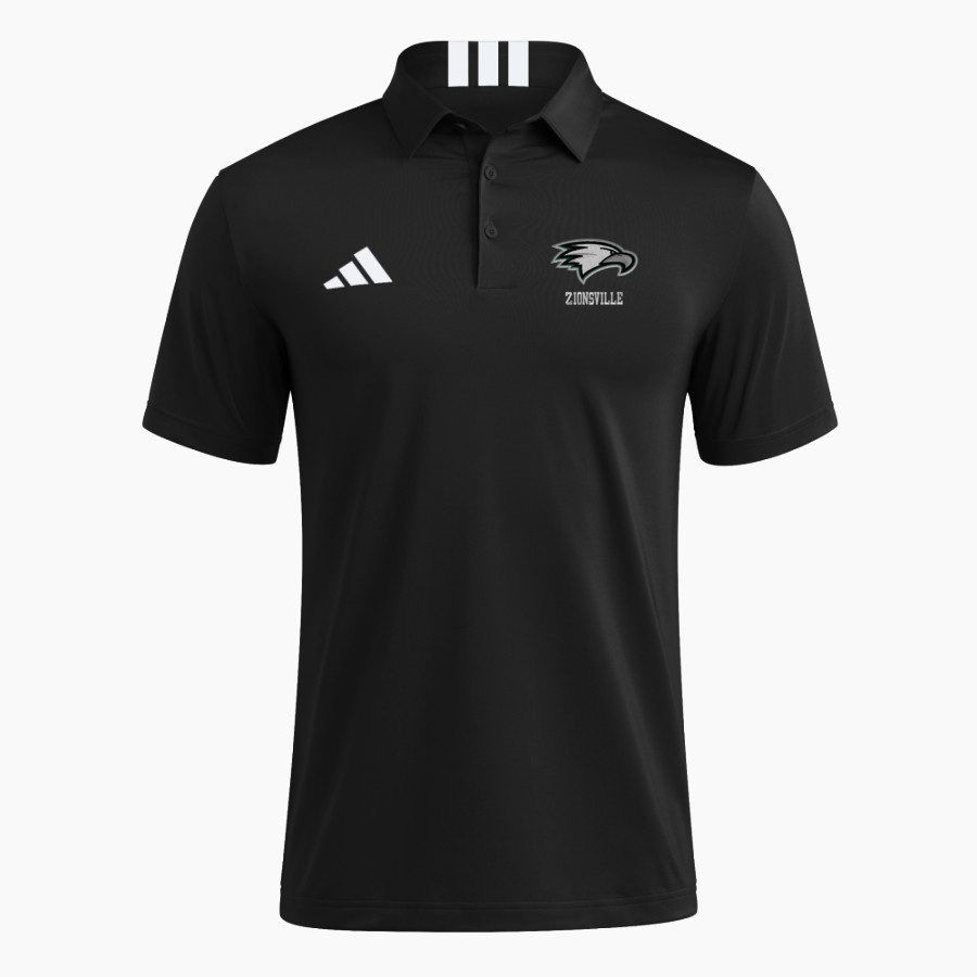 Zionsville High School Eagles Online Store <span class="pdp-name-mascot">Zionsville Eagles</span> adidas Men's Short Sleeve Golf Polo