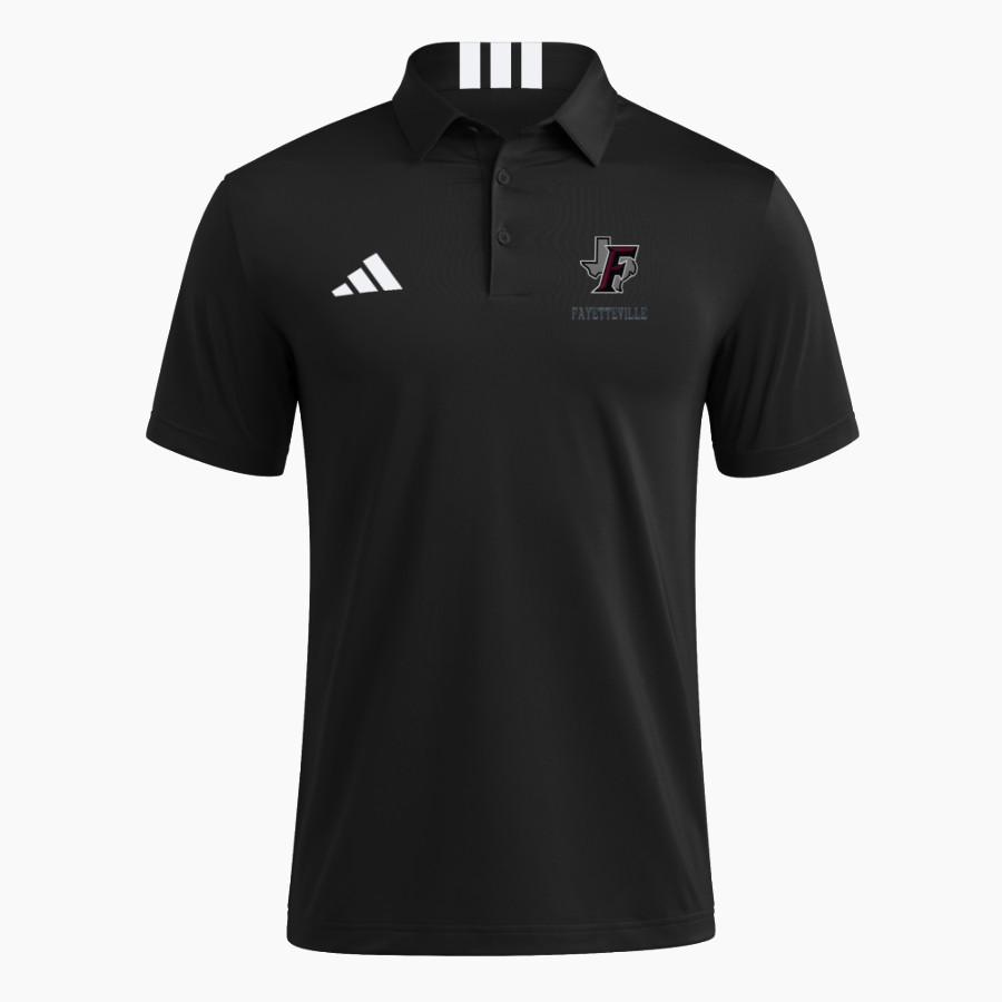FAYETTEVILLE HIGH SCHOOL LIONS adidas Men's Short Sleeve Golf Polo
