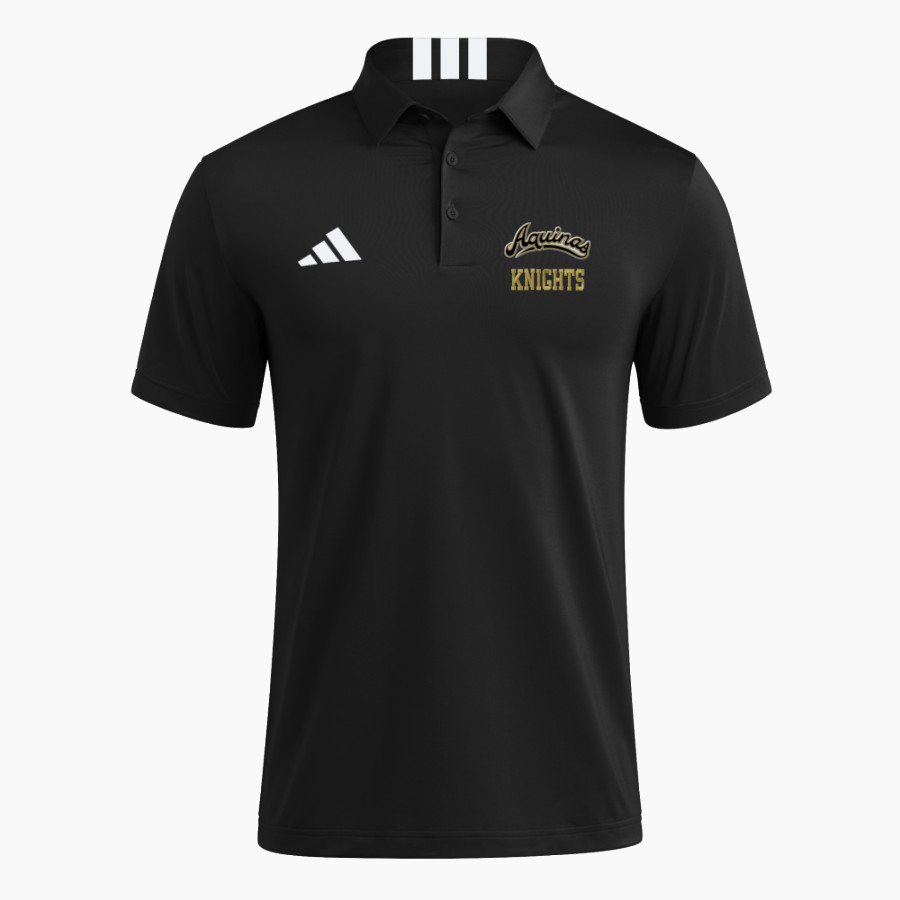 St. Thomas Aquinas The Official Store of the Knights <span class="pdp-name-mascot">SAINT THOMAS AQUINAS HIGH KNIGHTS</span> adidas Men's Short Sleeve Golf Polo