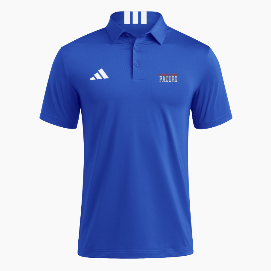Switzerland County Pacers <span class="pdp-name-mascot">Switzerland County Pacers</span> adidas Men's Short Sleeve Golf Polo