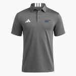 Colonial States Athletic Conference Eagle adidas Men's Short Sleeve Golf Polo Front Thumbnail