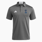 LUSTRE CHRISTIAN HIGH SCHOOL LIONS <span class="pdp-name-mascot">LUSTRE CHRISTIAN LIONS</span> adidas Men's Short Sleeve Golf Polo Front Thumbnail