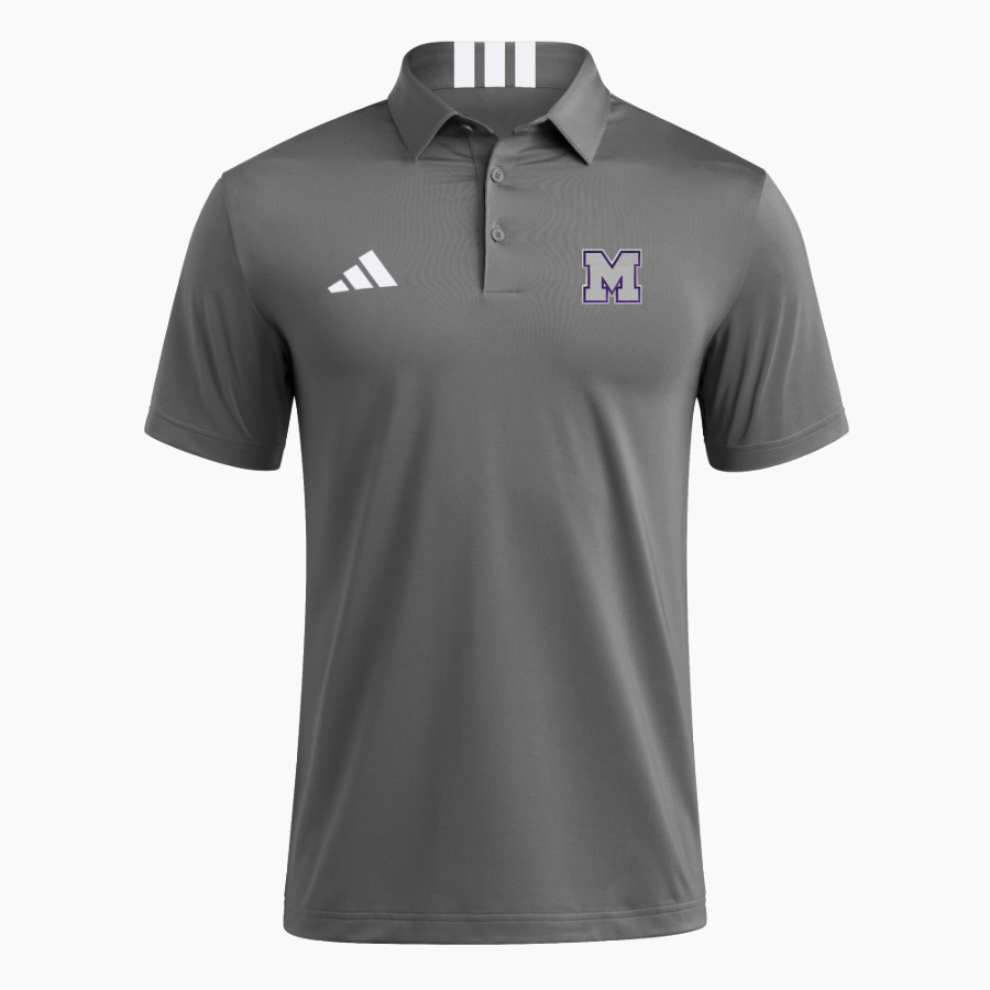 MONTEREY HIGH SCHOOL WILDCATS <span class="pdp-name-mascot">MONTEREY WILDCATS</span> adidas Men's Short Sleeve Golf Polo