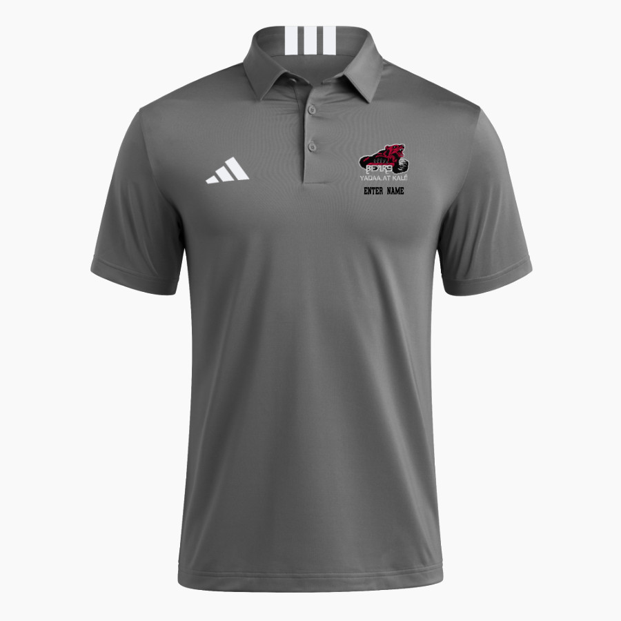 JUNEAU-DOUGLAS HIGH SCHOOL CRIMSON BEARS <span class="pdp-name-mascot">JUNEAU - DOUGLAS CRIMSON BEARS</span> adidas Men's Short Sleeve Golf Polo