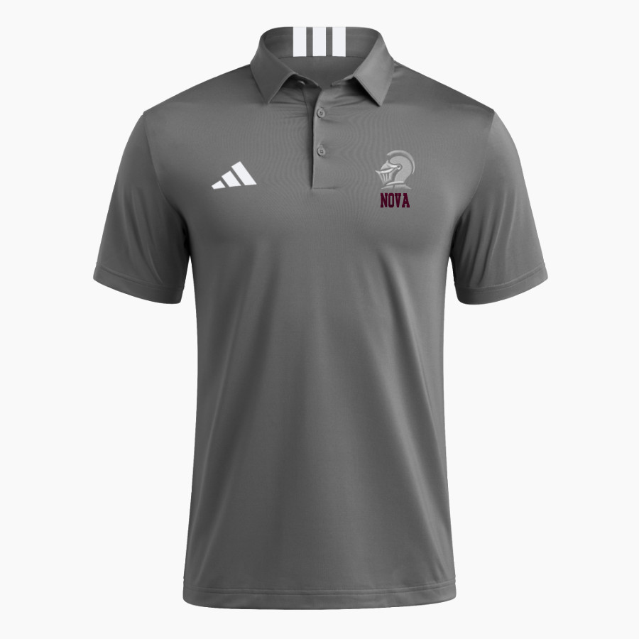 Nova Knights adidas Men's Short Sleeve Golf Polo