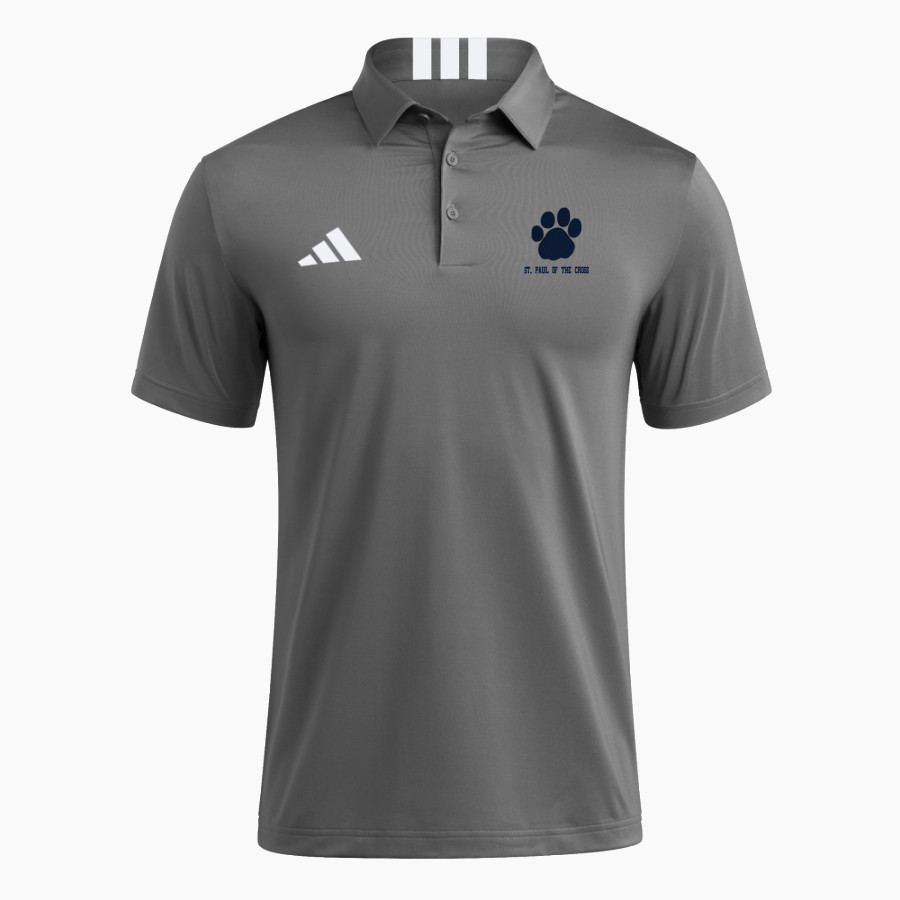 St. Paul of The Cross Tigers adidas Men's Short Sleeve Golf Polo
