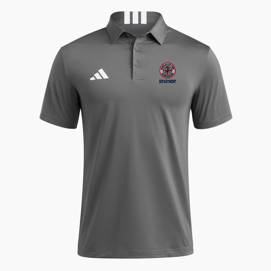 Bureau Of Fire Harrisburg Department <span class="pdp-name-mascot">Bureau Of Fire Harrisburg Department</span> adidas Men's Short Sleeve Golf Polo
