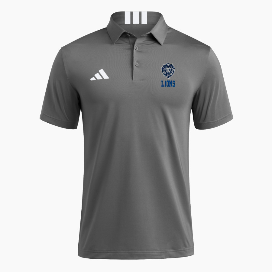 LUSTRE CHRISTIAN HIGH SCHOOL LIONS <span class="pdp-name-mascot">LUSTRE CHRISTIAN LIONS</span> adidas Men's Short Sleeve Golf Polo