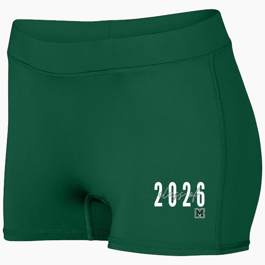 MELBOURNE HIGH SCHOOL BULLDOGS Augusta Women's 2.5" Dare Short