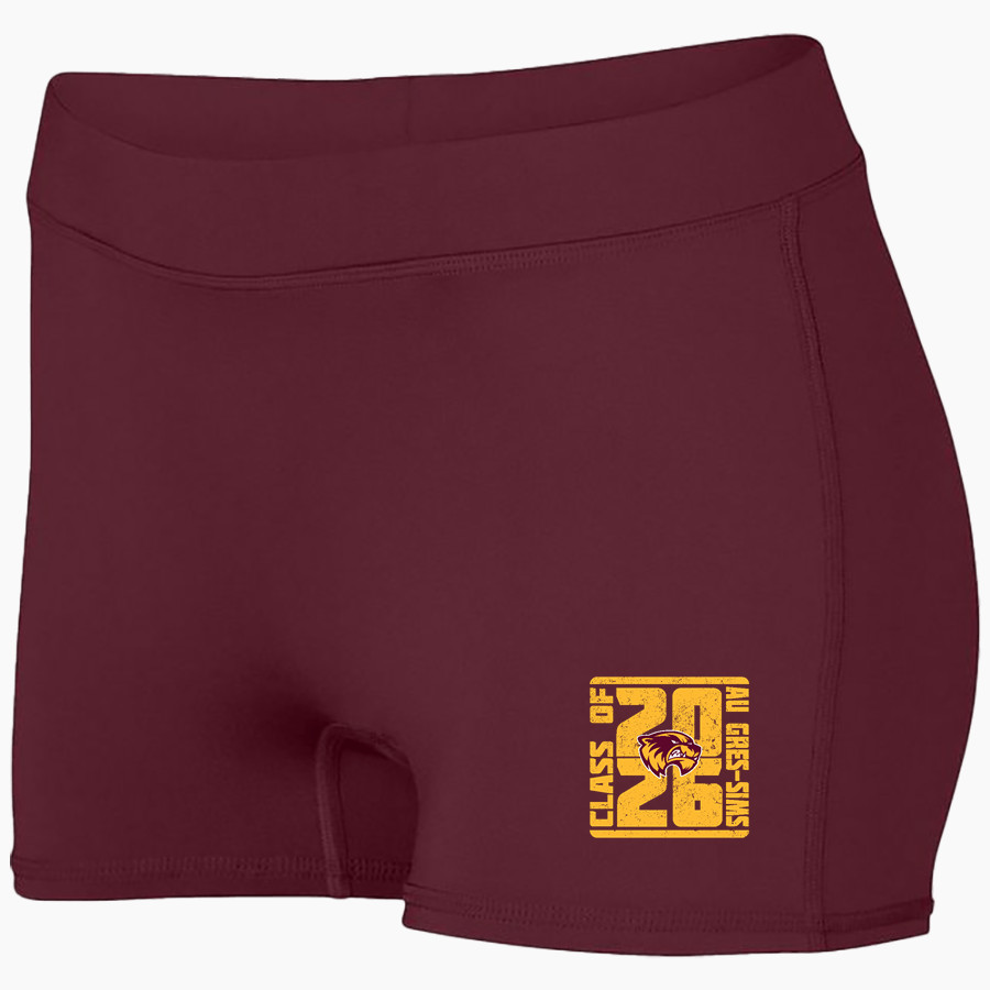 Au Gres-Sims HIGH SCHOOL WOLVERINES <span class="pdp-name-mascot">AU GRES - SIMS WOLVERINES</span> Augusta Women's 2.5" Dare Short