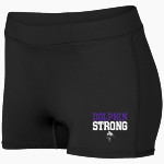 Bergman Dolphins <span class="pdp-name-mascot">Frank V. Bergman Elementary Dolphins</span> Augusta Women's 2.5" Dare Short Front Thumbnail