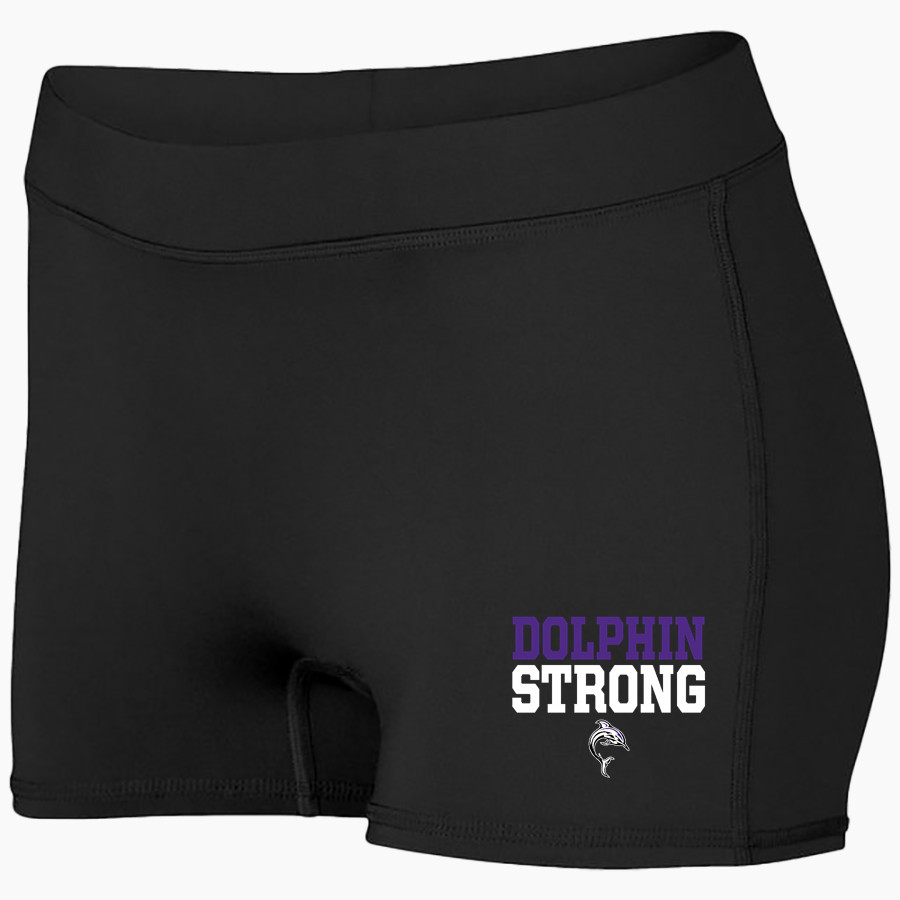 Bergman Dolphins <span class="pdp-name-mascot">Frank V. Bergman Elementary Dolphins</span> Augusta Women's 2.5" Dare Short