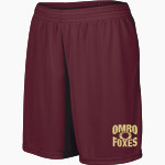Omro School District Sideline Store <span class="pdp-name-mascot">OMRO FOXES</span> Augusta Women's 7" Octane Short Front Thumbnail