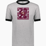 IL Texas Eagles <span class="pdp-name-mascot">International Leadership Eagles</span> Augusta Adult Ringer T-Shirt Front Thumbnail