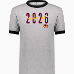 Au Gres-Sims HIGH SCHOOL WOLVERINES <span class="pdp-name-mascot">AU GRES - SIMS WOLVERINES</span> Augusta Adult Ringer T-Shirt Front Thumbnail