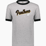 Lena-winslow Panthers <span class="pdp-name-mascot">Lena-winslow Leopards</span> Augusta Adult Ringer T-Shirt Front Thumbnail