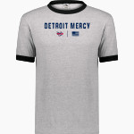 Detroit Mercy Titans Sideline Store <span class="pdp-name-mascot">UDM Titans</span> Augusta Adult Ringer T-Shirt Front Thumbnail
