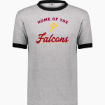 Prairie Falcons <span class="pdp-name-mascot">Prairie Falcons</span> Augusta Adult Ringer T-Shirt Front Thumbnail