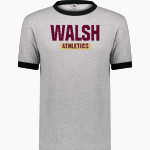 Walsh Cavaliers Augusta Adult Ringer T-Shirt Front Thumbnail