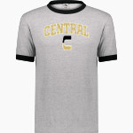 SPRINGFIELD CENTRAL HIGH SCHOOL GOLDEN EAGLES Augusta Adult Ringer T-Shirt Front Thumbnail