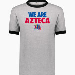 Azteca Azteca Augusta Adult Ringer T-Shirt Front Thumbnail