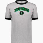 Hackberry Mustangs <span class="pdp-name-mascot">Hackberry Mustangs</span> Augusta Adult Ringer T-Shirt Front Thumbnail