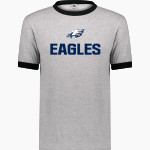 WETHERSFIELD HIGH SCHOOL EAGLES Augusta Adult Ringer T-Shirt Front Thumbnail