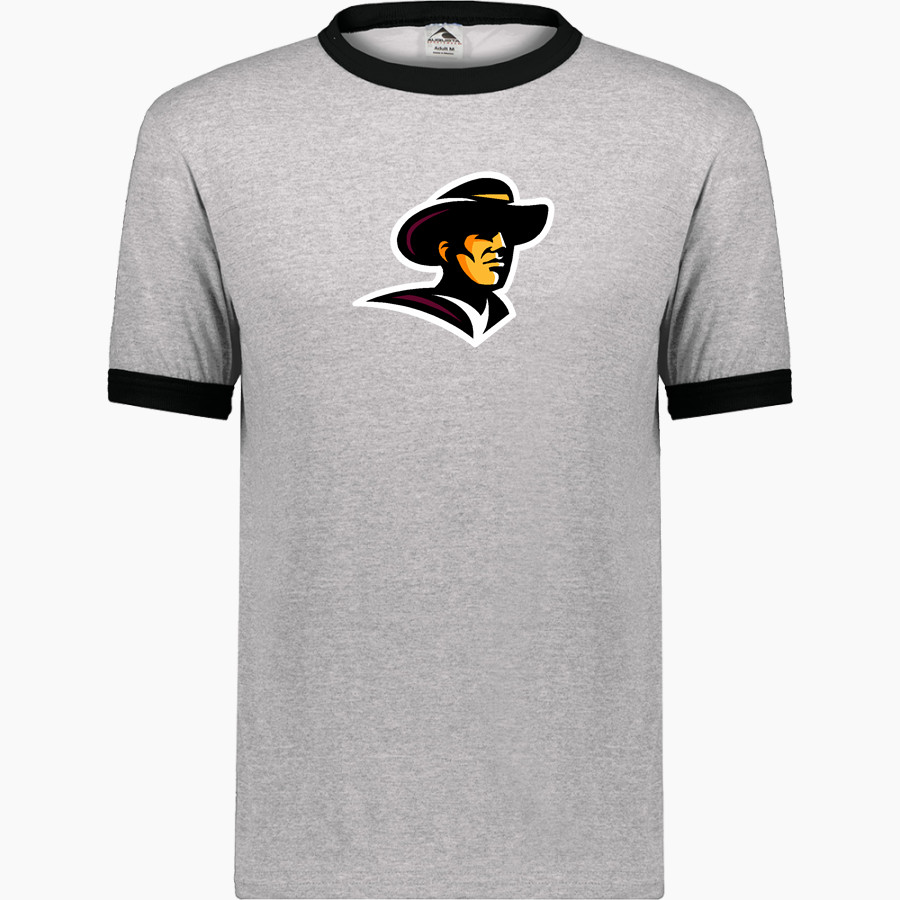 SIMI VALLEY HIGH SCHOOL PIONEERS Augusta Adult Ringer T-Shirt