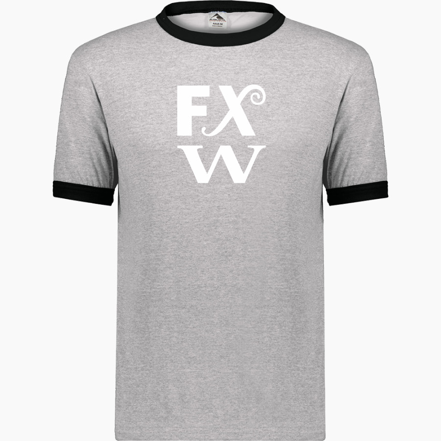 Frances Xavier Warde Jaguars <span class="pdp-name-mascot">Frances Xavier Warde School Jaguars</span> Augusta Adult Ringer T-Shirt