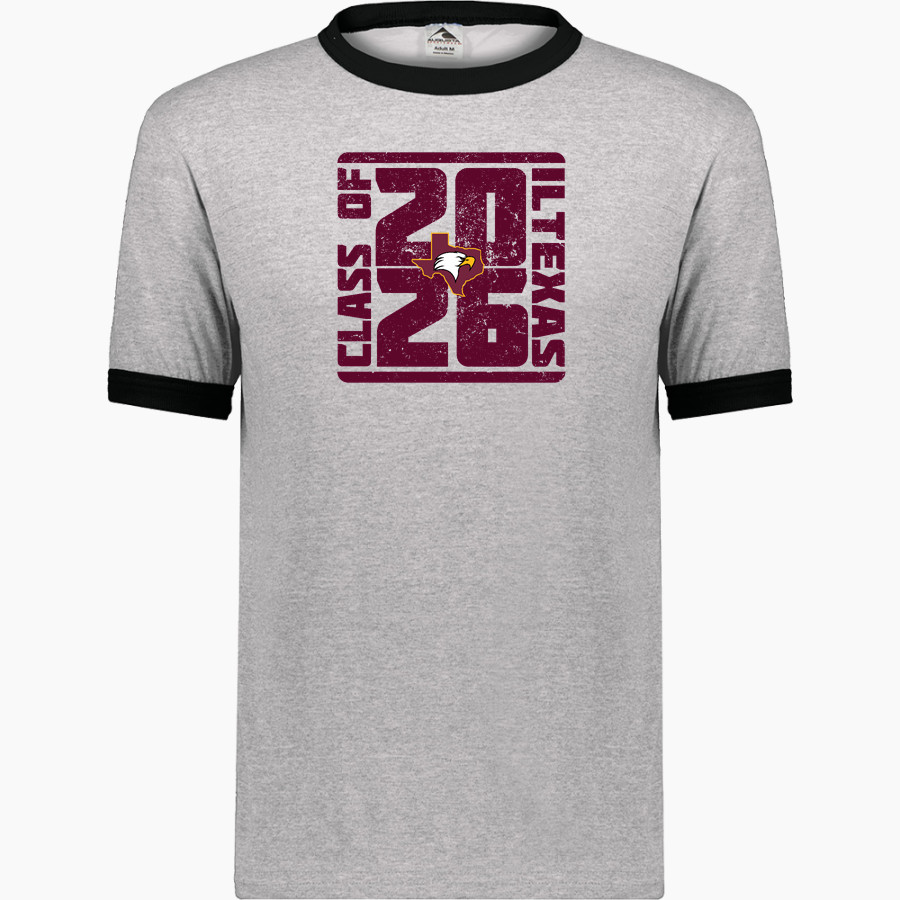 IL Texas Eagles <span class="pdp-name-mascot">International Leadership Eagles</span> Augusta Adult Ringer T-Shirt