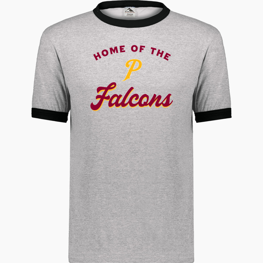 Prairie Falcons <span class="pdp-name-mascot">Prairie Falcons</span> Augusta Adult Ringer T-Shirt