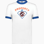 Switzerland County Pacers <span class="pdp-name-mascot">Switzerland County Pacers</span> Augusta Adult Ringer T-Shirt Front Thumbnail