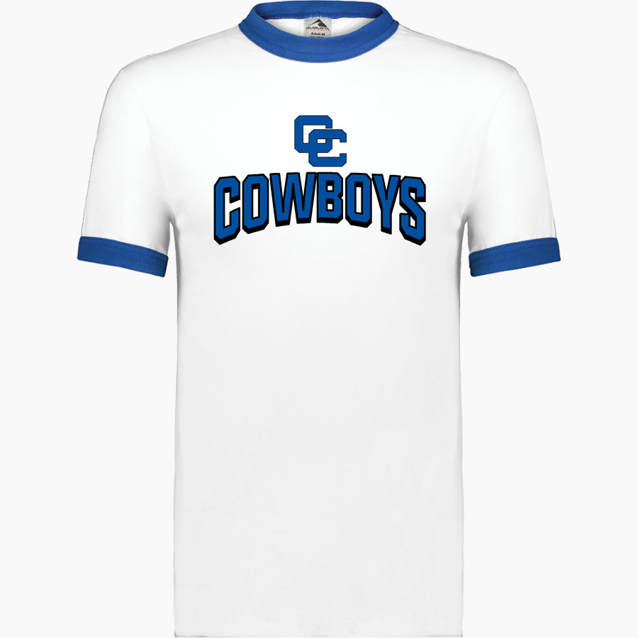 CHINO HIGH SCHOOL COWBOYS <span class="pdp-name-mascot">CHINO COWBOYS</span> Augusta Adult Ringer T-Shirt