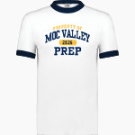 Moc Valley Prep Eagles <span class="pdp-name-mascot">Moc Valley Prep Eagles</span> Augusta Adult Ringer T-Shirt Front Thumbnail