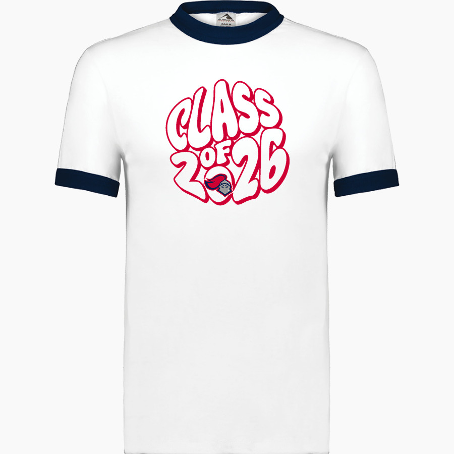 SPARTANBURG CHRISTIAN ACADEMY WARRIORS <span class="pdp-name-mascot">SPARTANBURG WARRIORS</span> Augusta Adult Ringer T-Shirt