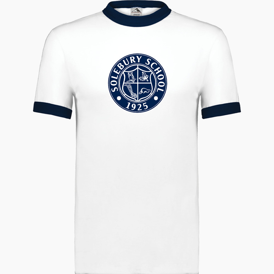 SOLEBURY SCHOOL SPIRIT STORE Augusta Adult Ringer T-Shirt