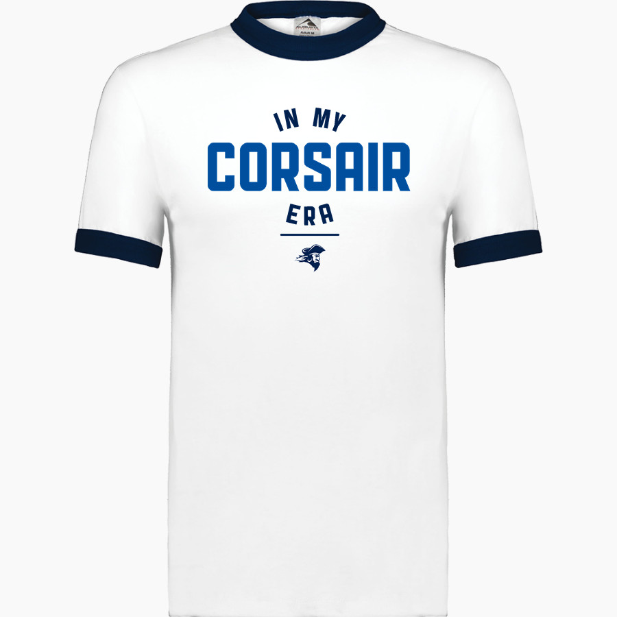 Santa Monica Corsairs <span class="pdp-name-mascot">Santa Monica College Corsairs</span> Augusta Adult Ringer T-Shirt