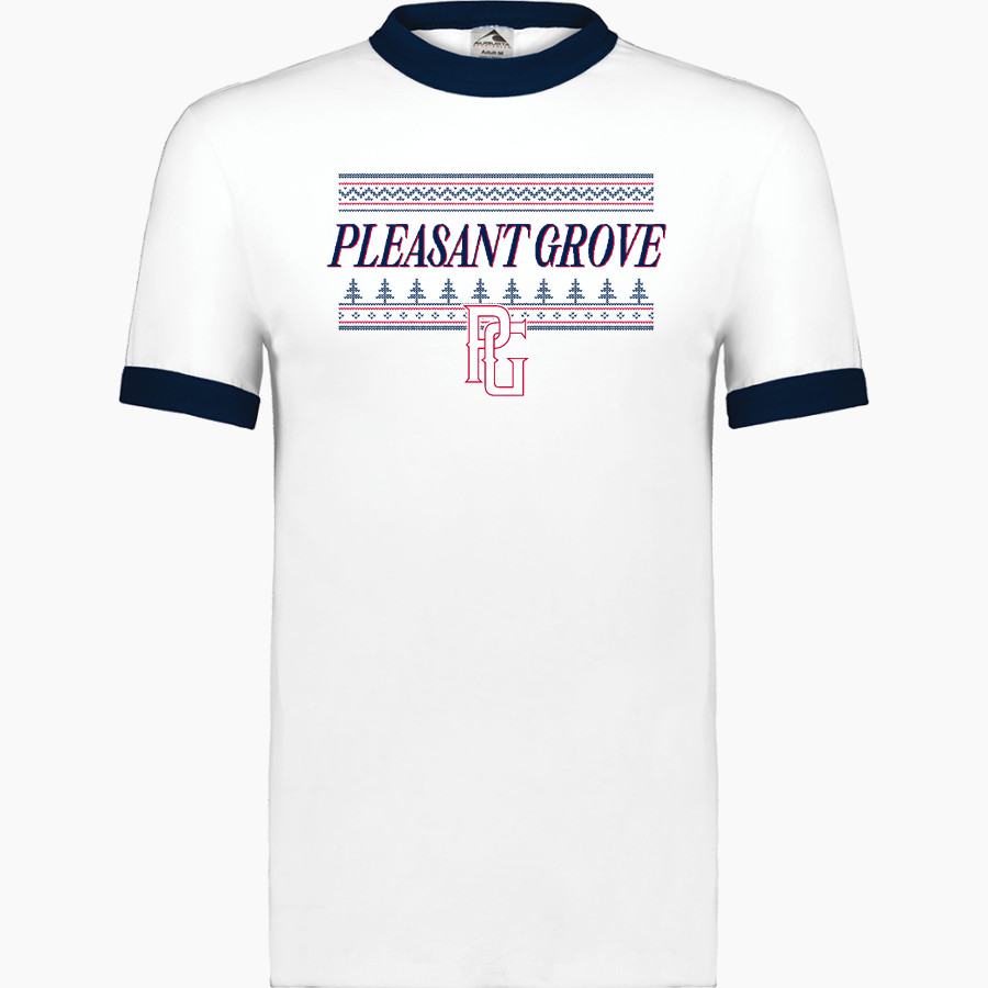 Pleasant Grove Eagles Augusta Adult Ringer T-Shirt